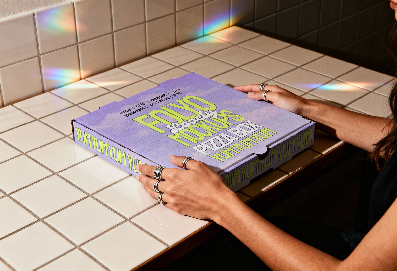 MXT Pizza Box Mockup