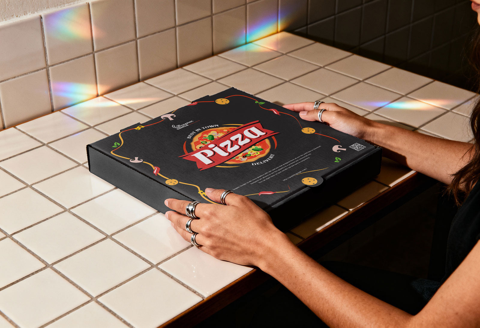 MXT Pizza Box Mockup