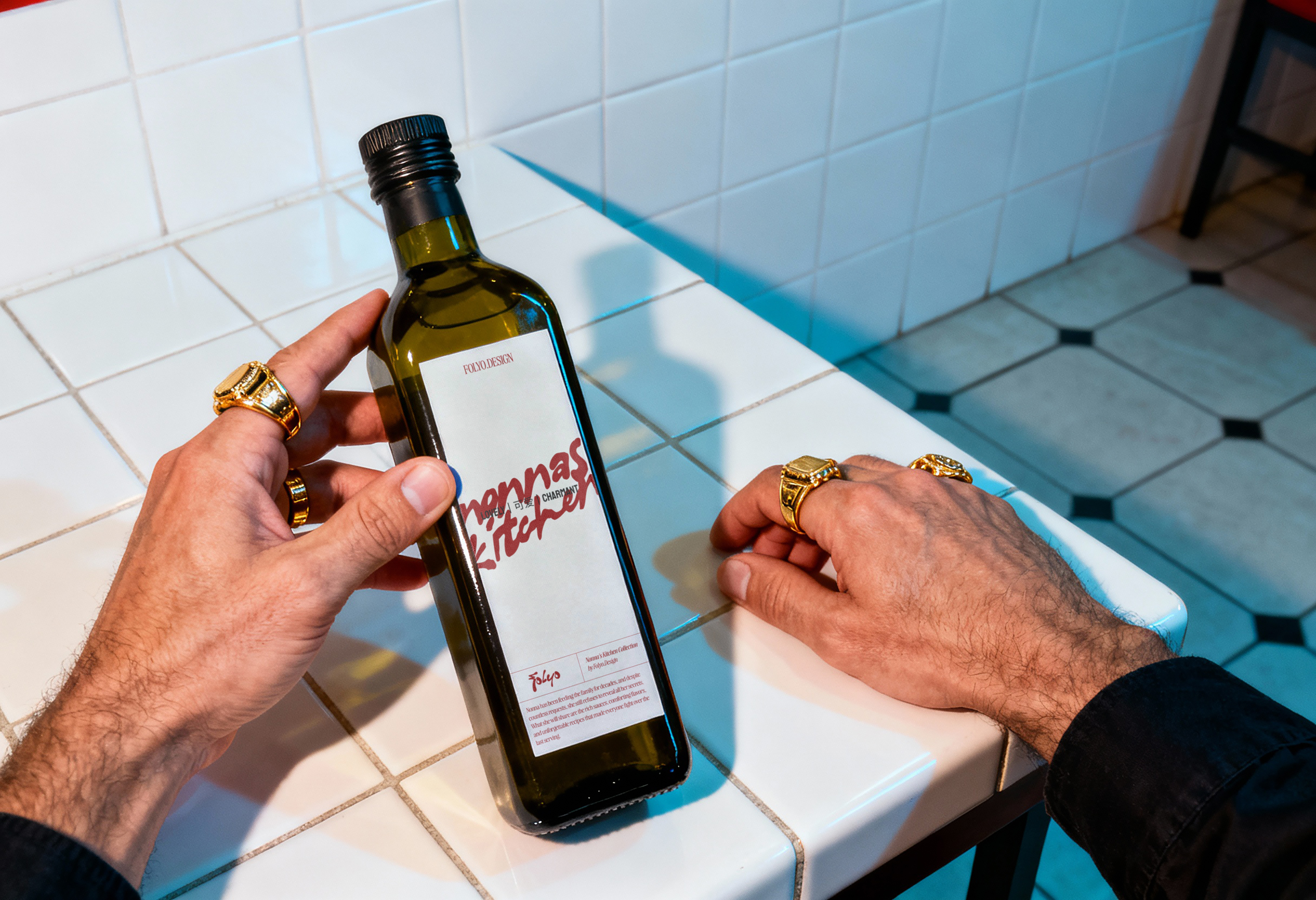 Nonnas Olive Oil Mockup